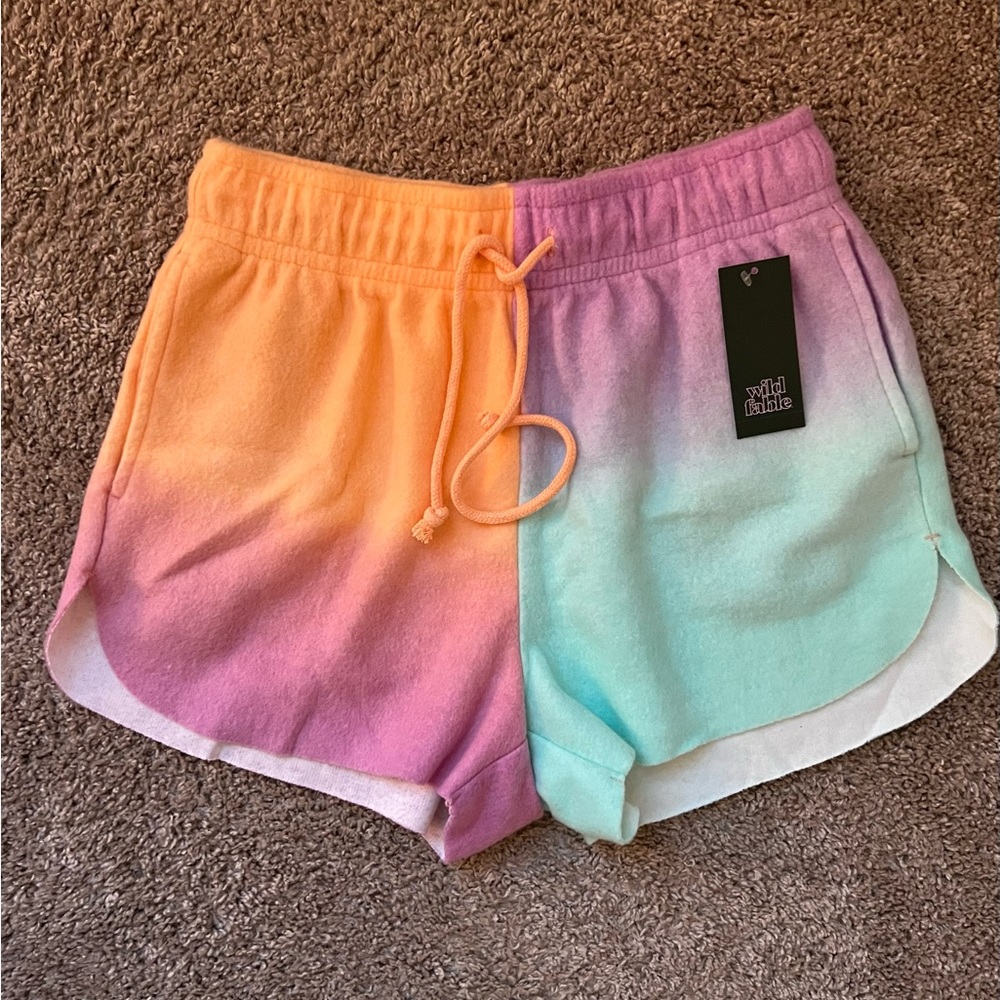 NWT Wild fable multicolor ombré shorts